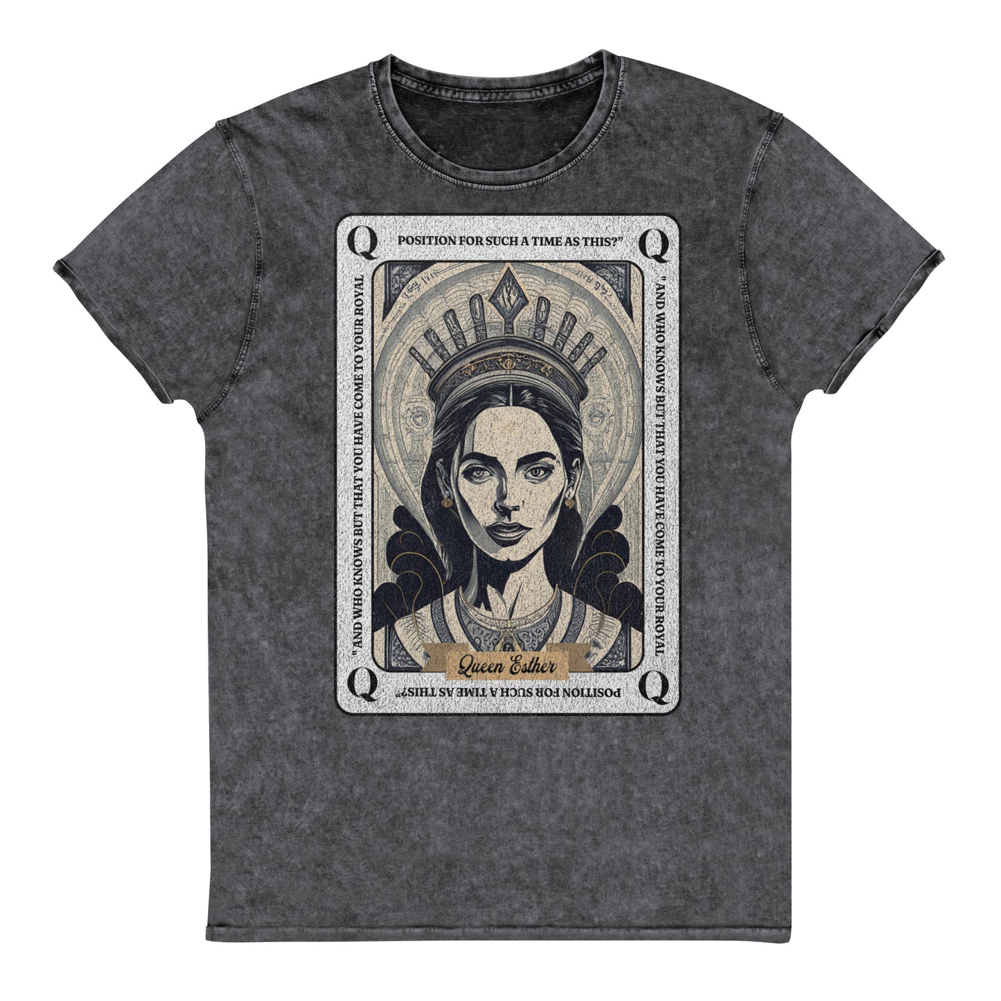 Queen Esther Denim T-Shirt