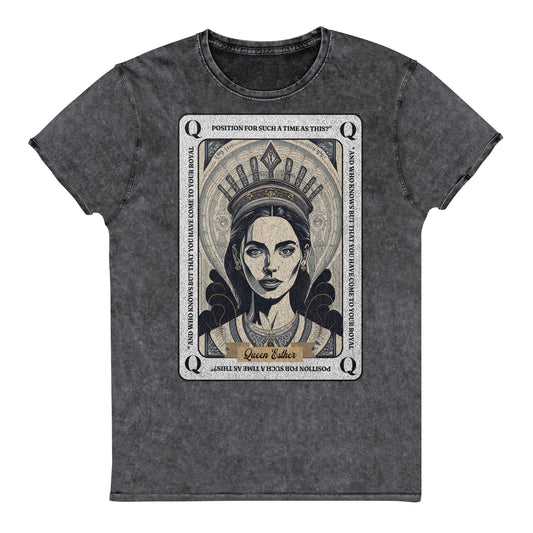 Queen Esther Denim T-Shirt