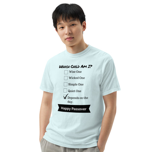 Which Child Am I Funny Seder Shirt