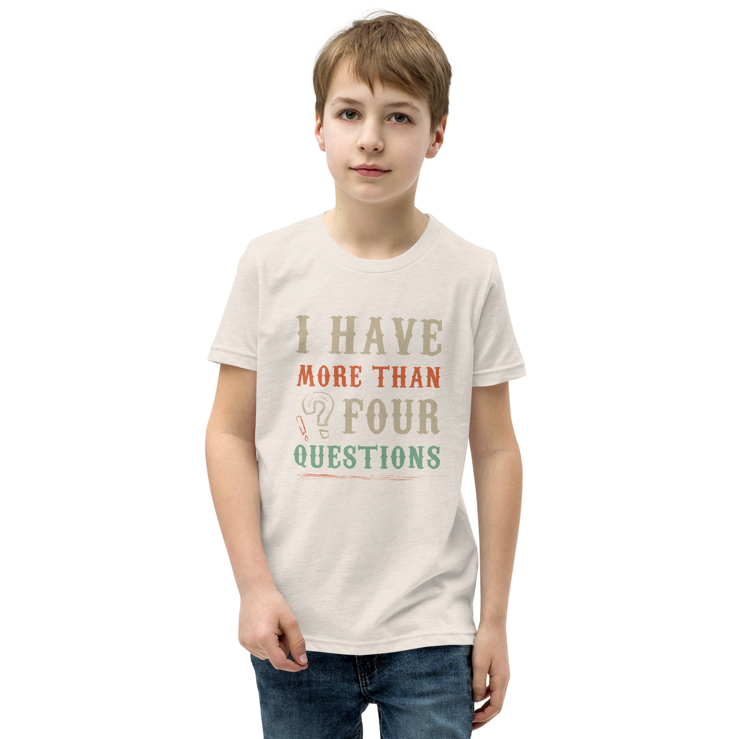 I Have More Than Four Questions" Kids Passover Shirt - A Seder Night Special!
