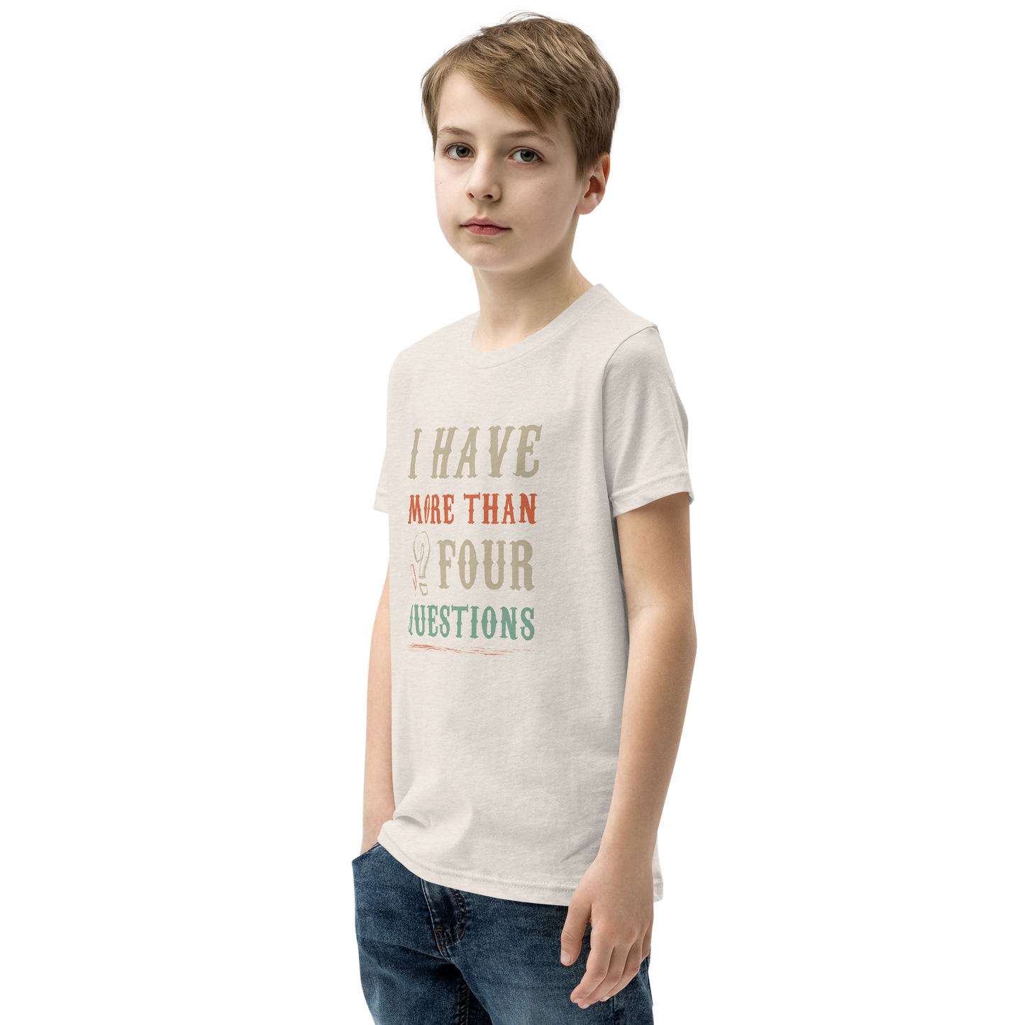 I Have More Than Four Questions" Kids Passover Shirt - A Seder Night Special!