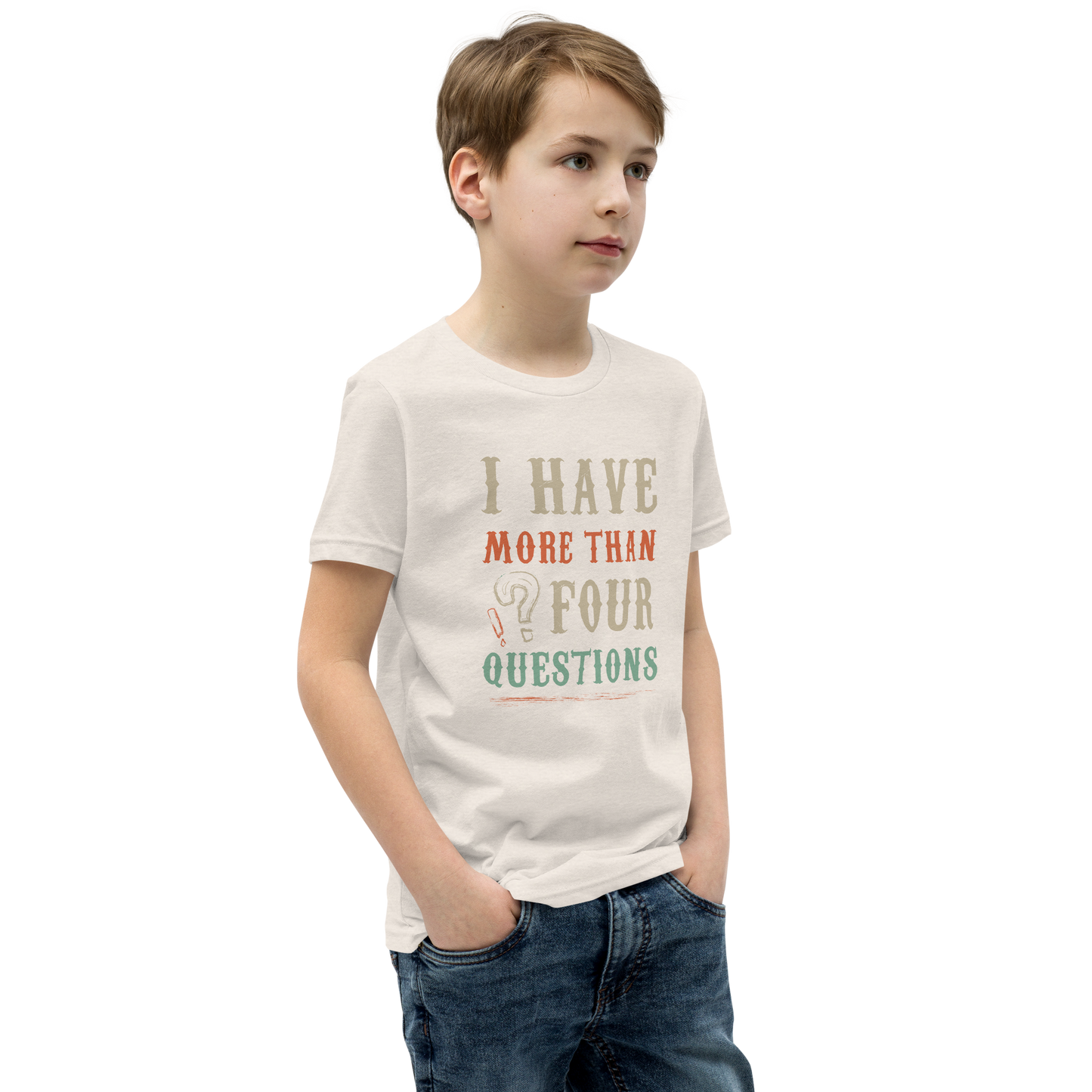 I Have More Than Four Questions" Kids Passover Shirt - A Seder Night Special!