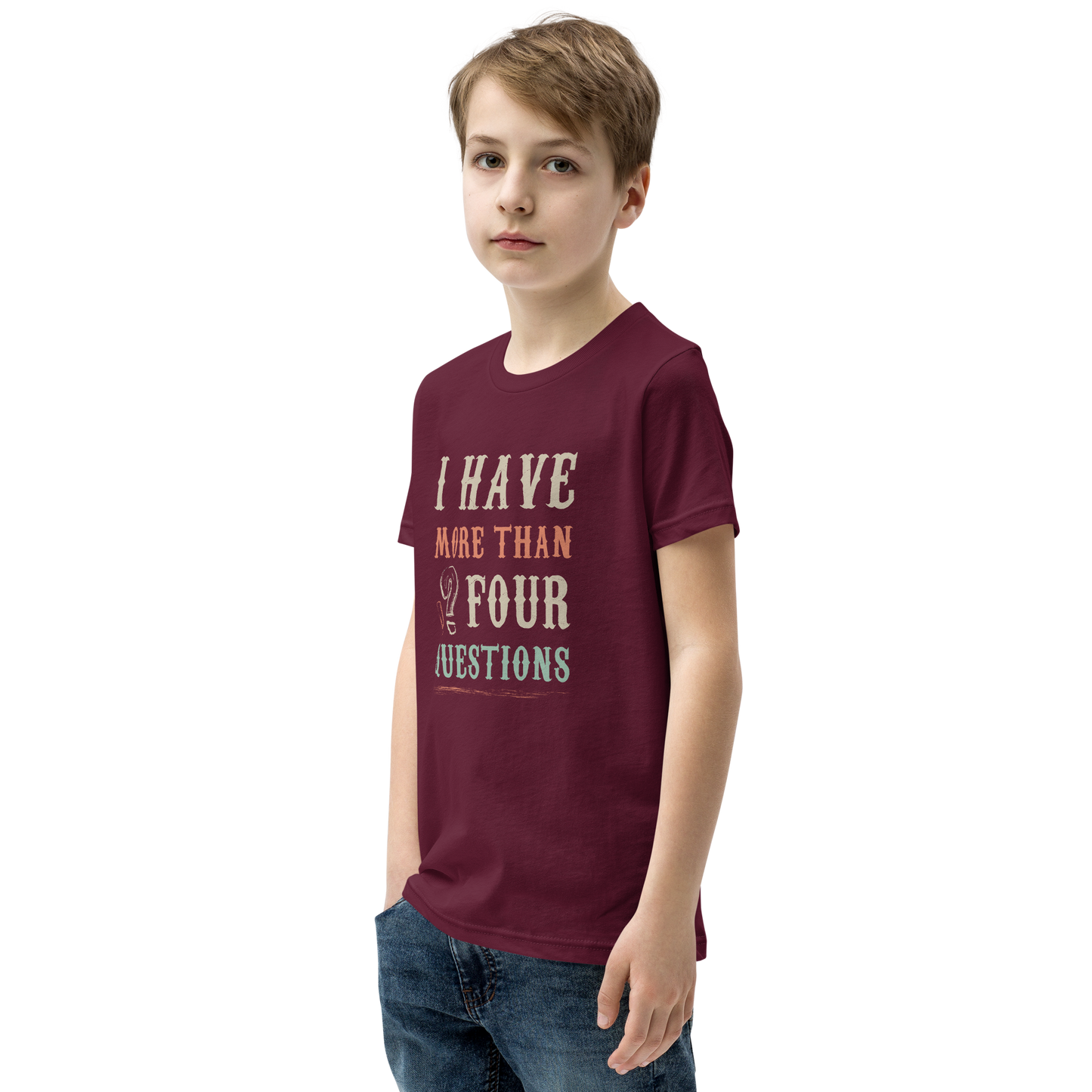 I Have More Than Four Questions" Kids Passover Shirt - A Seder Night Special!