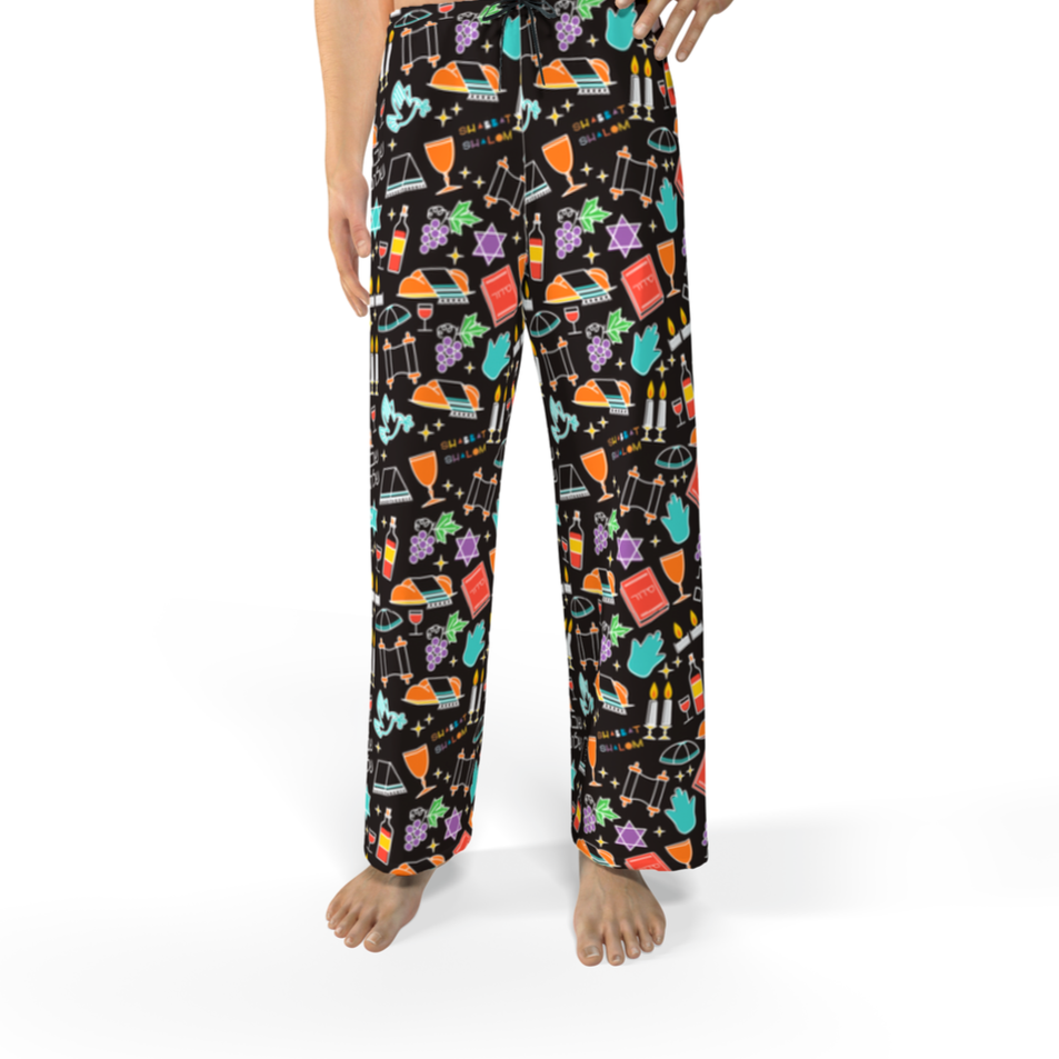 Shabbat Pajama Pants – ShalomSquad ✌🏻 Shabbat Pajama Pants – ShalomSquad ✌🏻