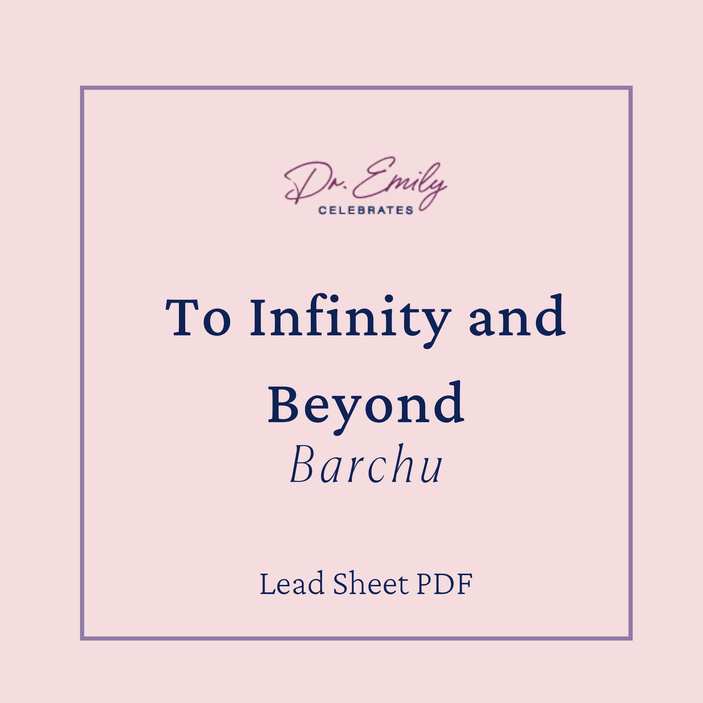 To Infinity and Beyond (Barchu)