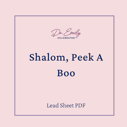 Shalom, Peek A Boo