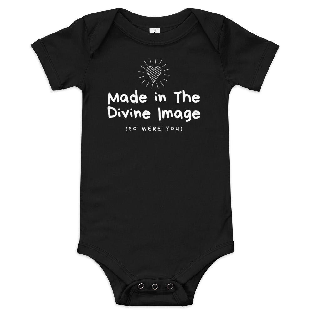 Made in the Divine Image Onesie