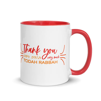 Todah Rabah Thank You Mug Morah Gift