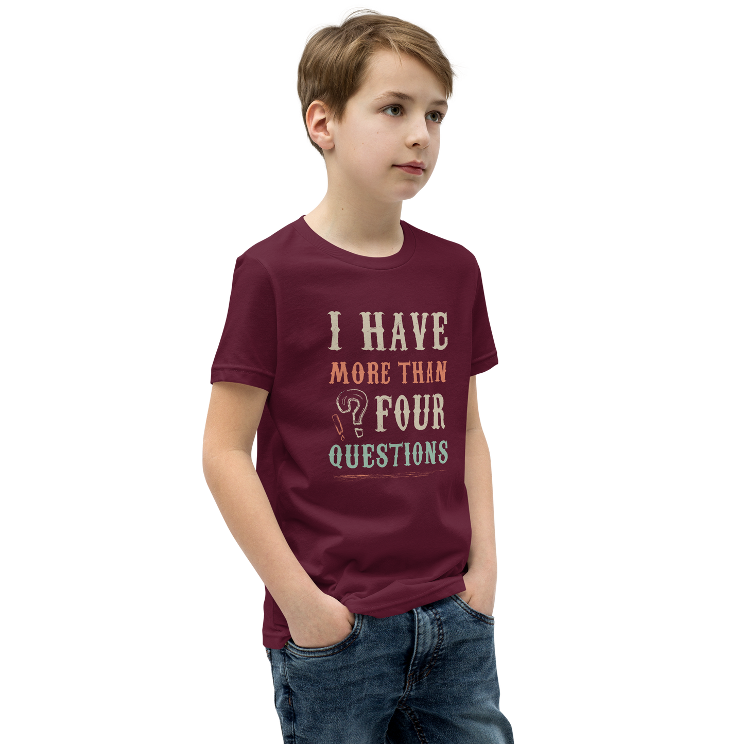 I Have More Than Four Questions" Kids Passover Shirt - A Seder Night Special!