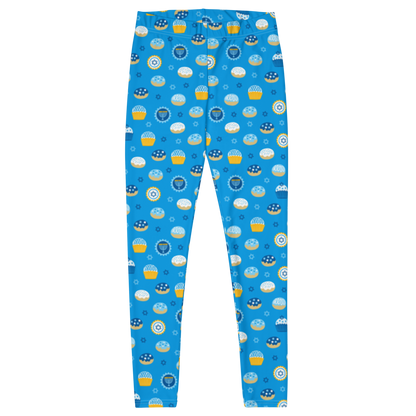 Donut Design Chanukah Leggings - Sweet Style for Your Festival of Lights