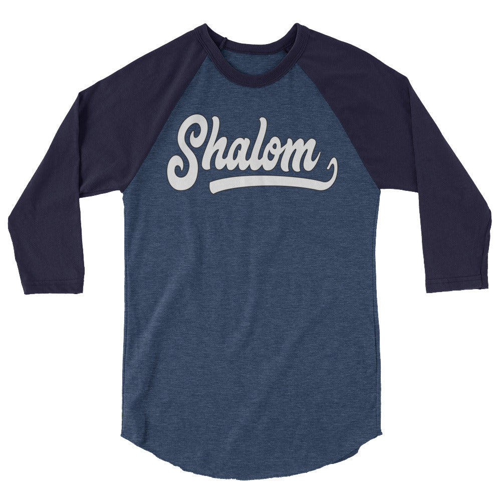 Shalom Baseball Tee