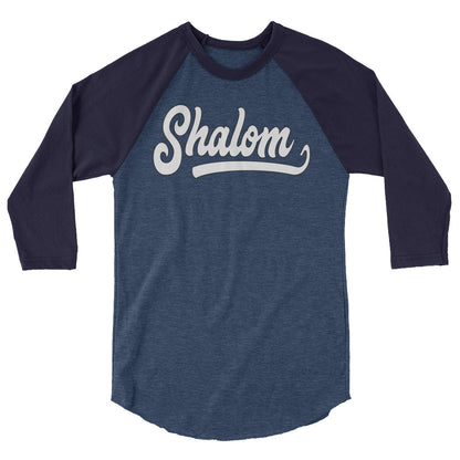 Shalom Baseball Tee