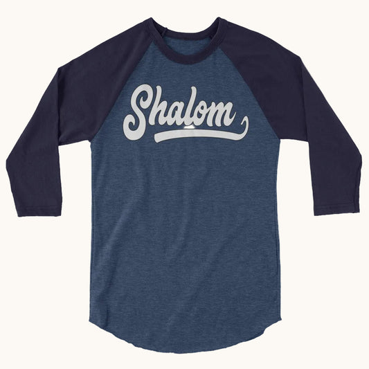 Shalom Baseball Tee