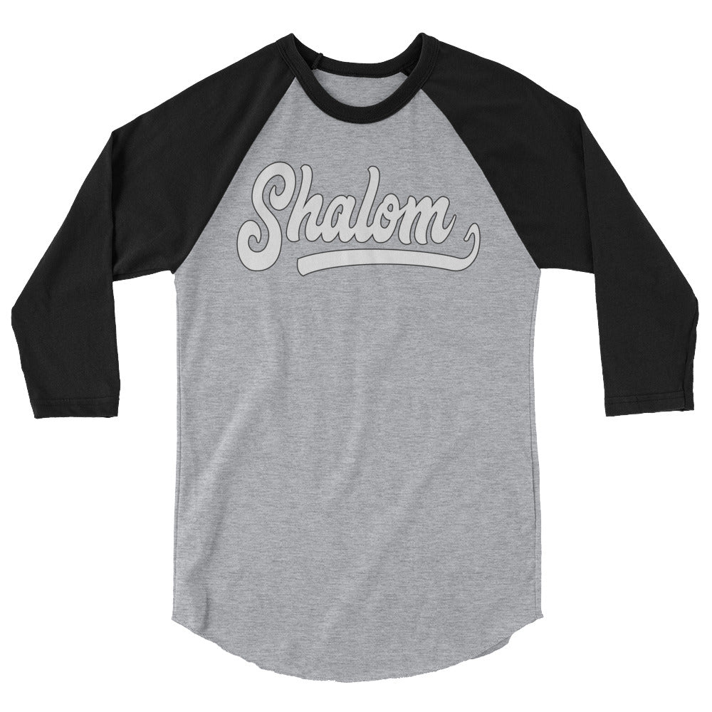 Shalom Baseball Tee