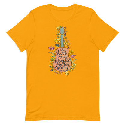 The Lord Is My Strength 💪 In 🎶  | GOD Is My Power Tee Shirt