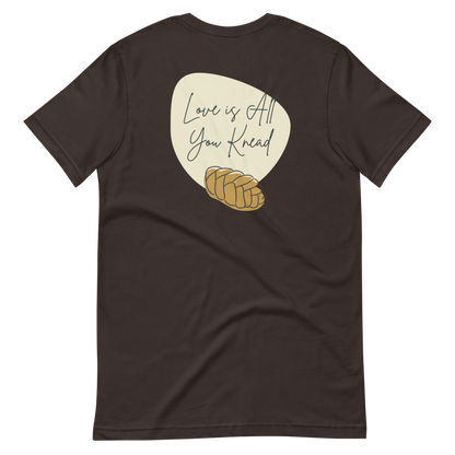 All You Knead is ❤️ Tee - A Beatles-Inspired, Challah-Themed Punny Shirt